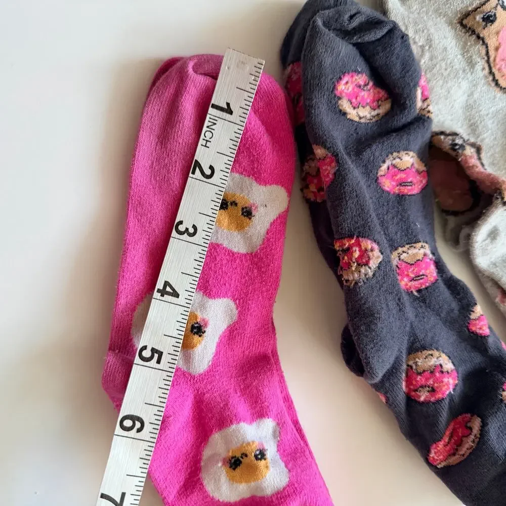 Girls Fun Socks Bundle - Medium, Cute Prints!